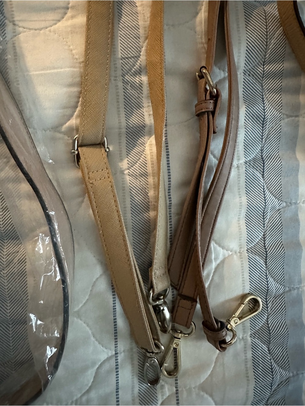 7-Tan Crossbody & Shoulder Straps - Picture 3 of 4